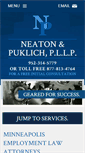 Mobile Screenshot of neatonpuklich.com