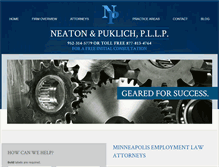 Tablet Screenshot of neatonpuklich.com